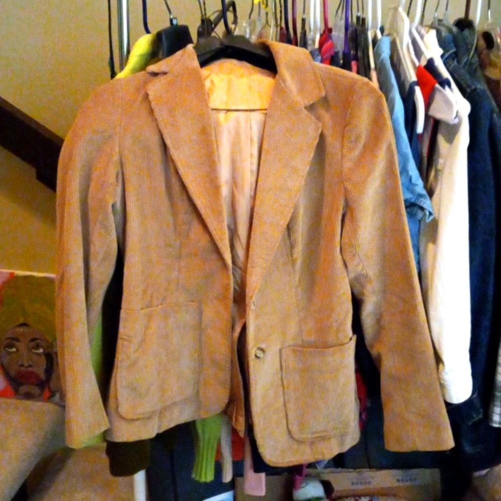 Corduroy Fall blazer